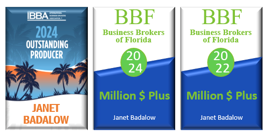 IBBA Member Excellence Award & BBF $1M Plus Awards